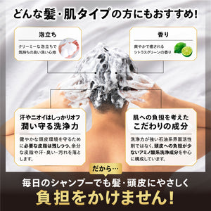 VITALISM(バイタリズム) スカルプシャンプー＆コンディショナー トライアルパウチ4個セット MEN