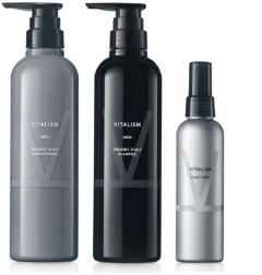 VITALISM(バイタリズム) スカルプ シャンプー&コンディショナー＆トニックセット MEN 500ml