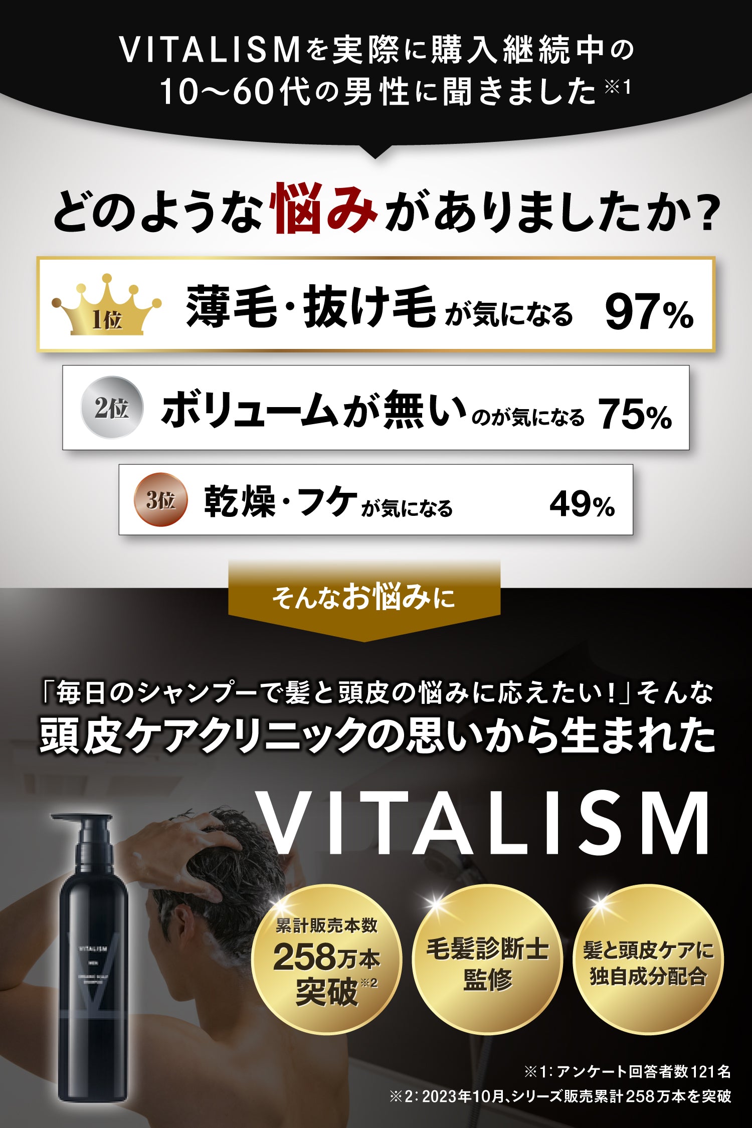 バイタリズムアンケート